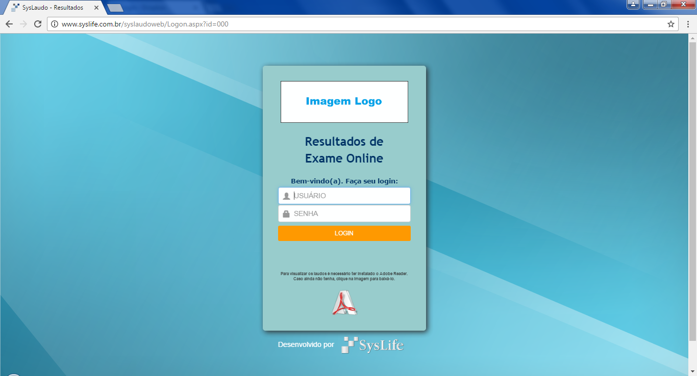 Portal de Laudos WEB